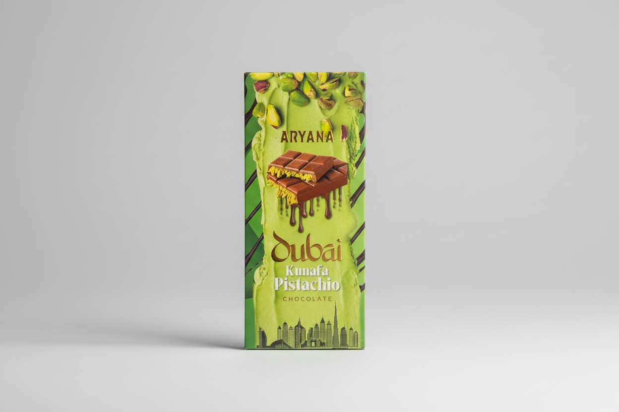Aryana Chocolate - Kunafa Pistachio