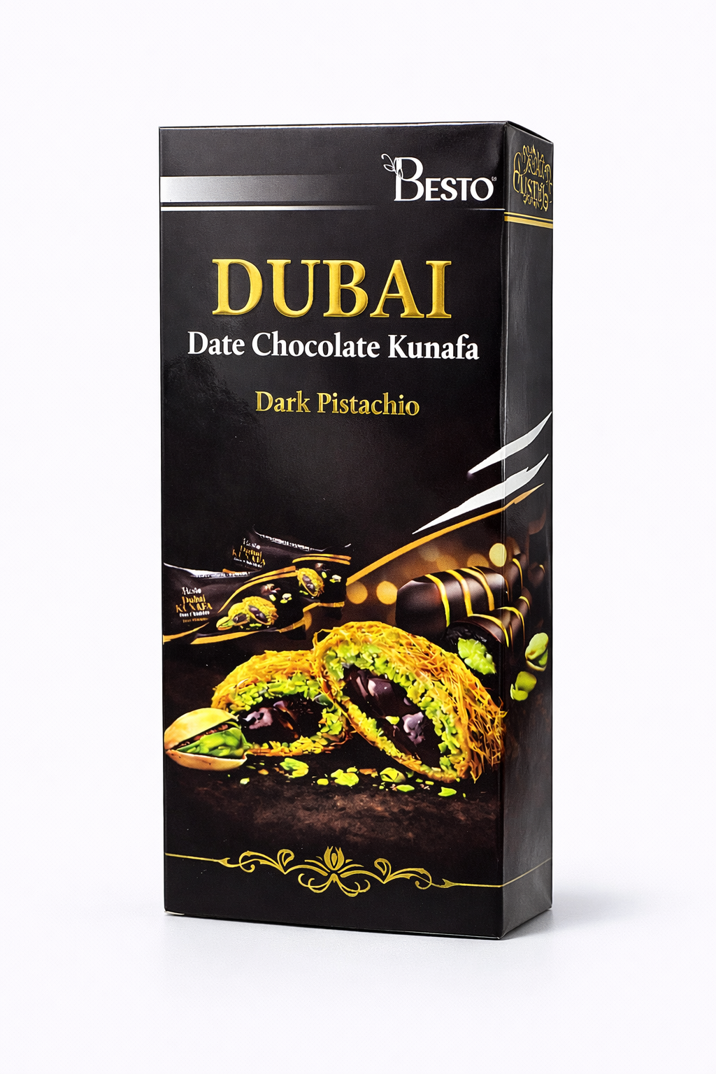 Dark ChocoDate - Kunafa Pistachio