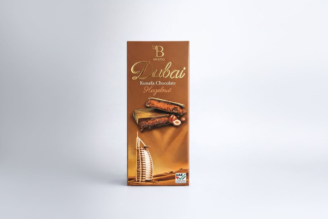 Besto Chocolate Kunafa Hazelnut